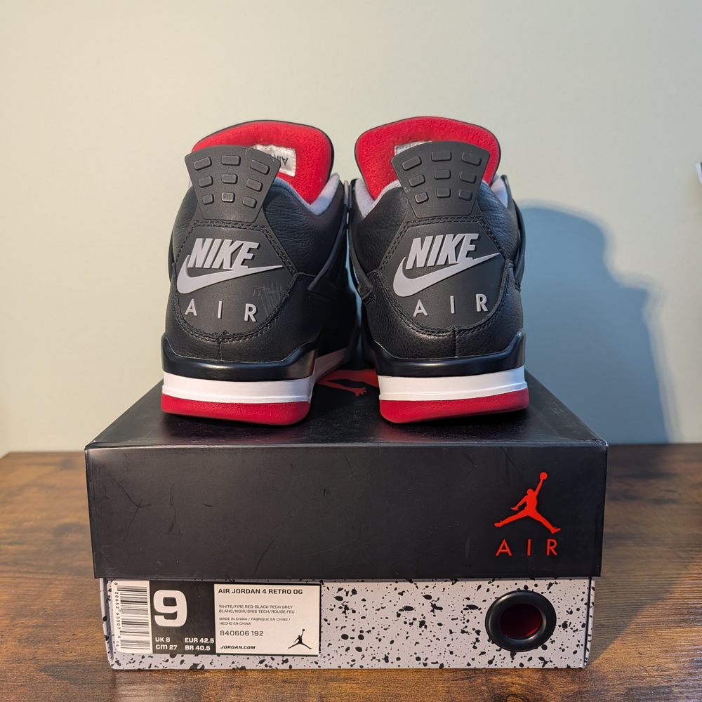 Air Jordan 4 Retro "Bred Reimagined" (2024)
Style Code: FV5029-006 - Picture 5 of 10